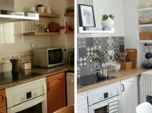 Renova tu mueble de cocina y azulejos con pintura – Cursos Luzdía