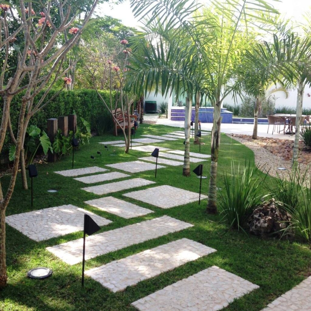 Ideas para decorar jardines con piedras