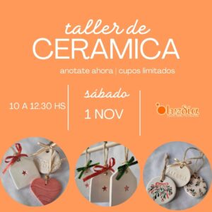 Taller de cerámica navideña