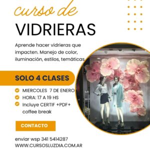 DISEÑO DE VIDRIERAS - Presencial