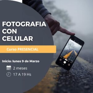 FOTOGRAFIA PARA CELULARES - presencial