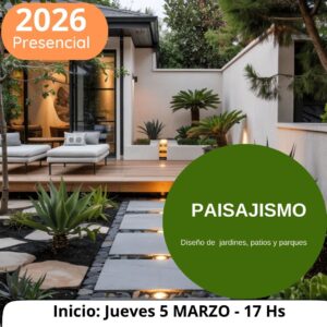 PAISAJISMO - presencial