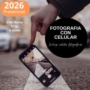 FOTOGRAFIA PARA CELULARES - presencial