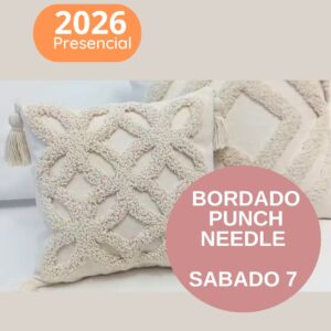 WORKSHOP BORDADO PUNCH NEEDLE - presencial