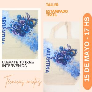 TALLER de estampado textil - presencial