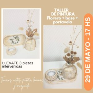 TALLER de pintura sobre yeso - presencial