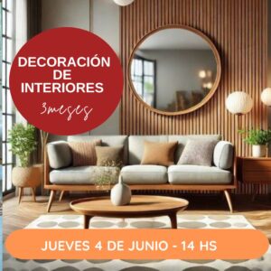 DECORACION DE INTERIORES intensivo - presencial