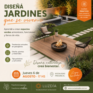 PAISAJISMO- DISENO DE JARDINES-presencial