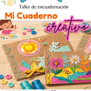Mi cuaderno creativo- taller de encuadernación