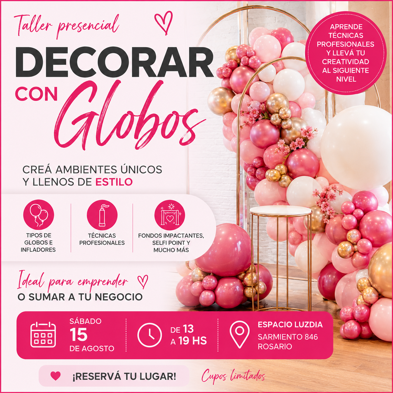 DECORAR CON GLOBOS