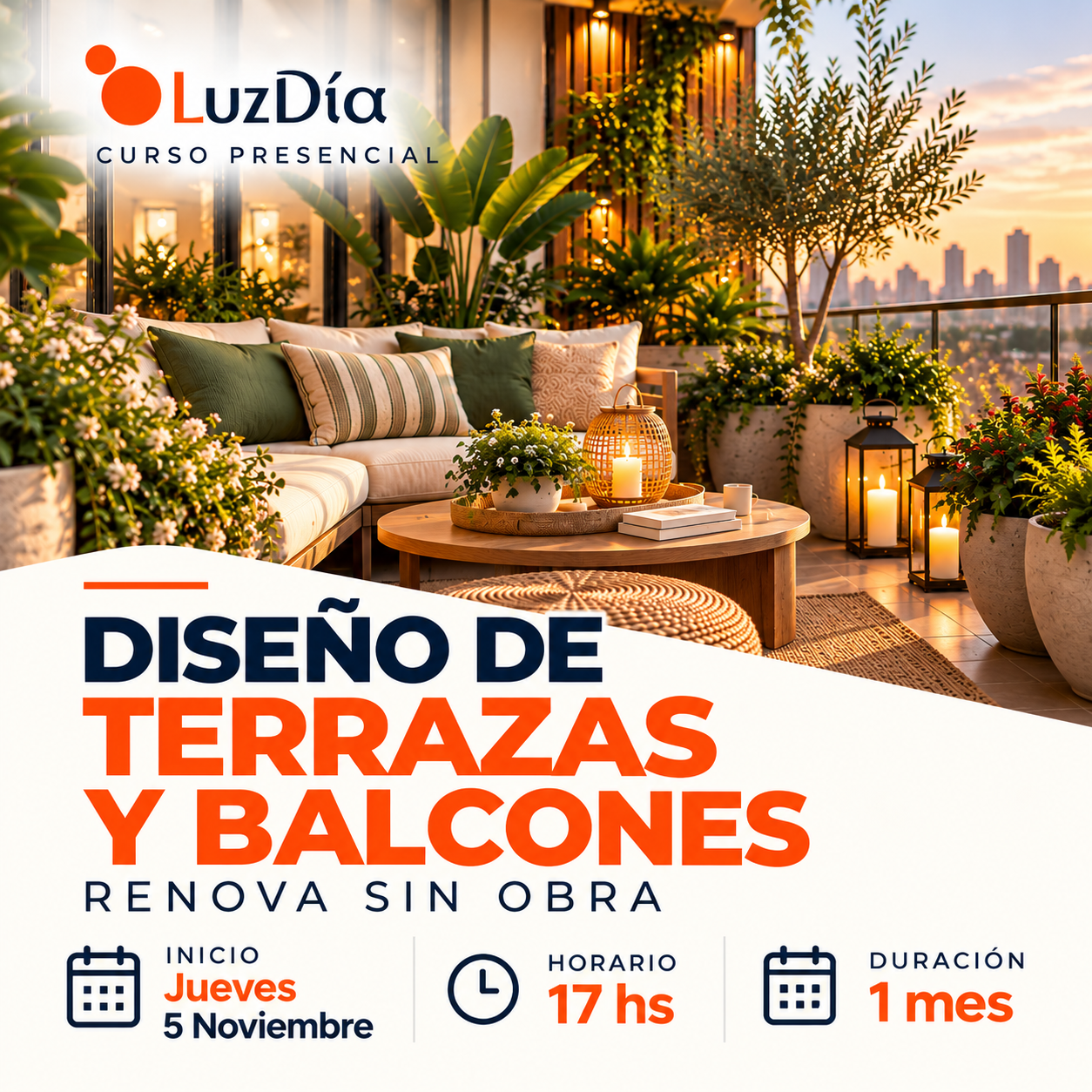 DISEÑO DE TERRAZAS Y BALCONES- Renova sin obra